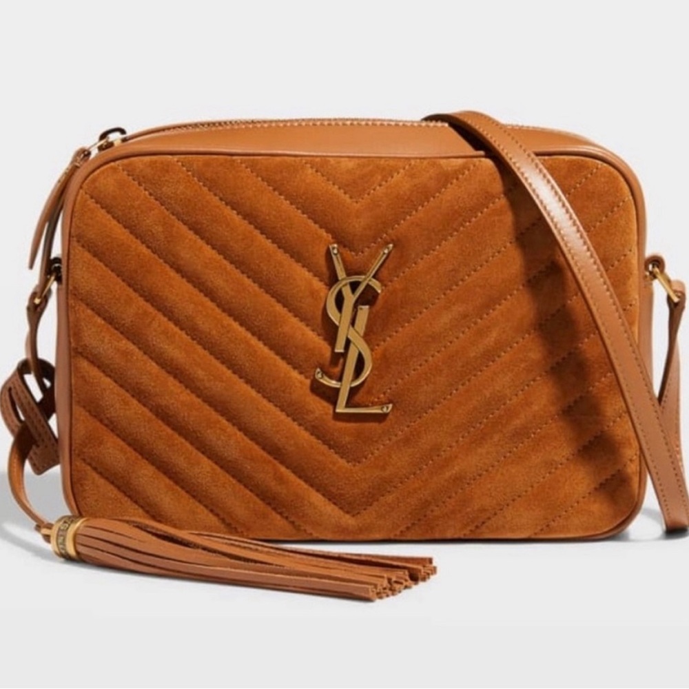📣 YSL Lou bag Camel/Cinnamon BRAND NEW
